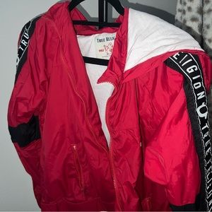 Pre-owned. TRUE RELIGION windbreaker jacket